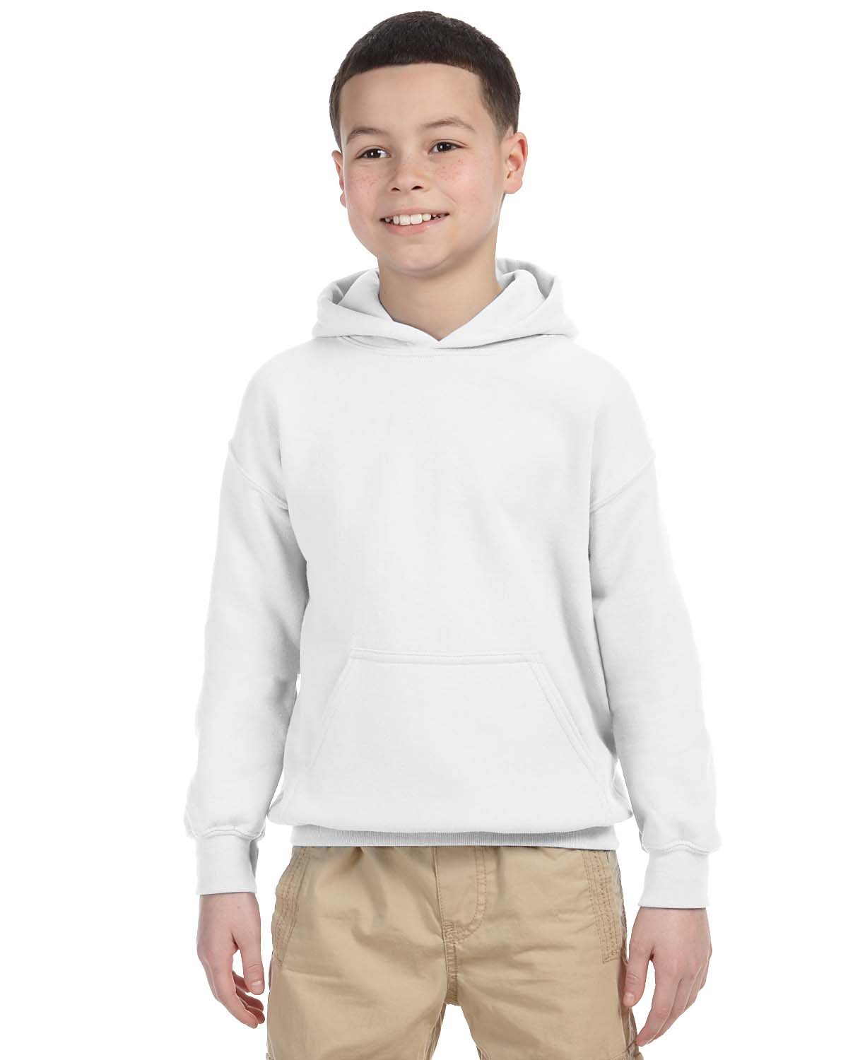 Gildan G185B Youth Heavy Blend 50/50 Hooded Sweatshirt (CR)