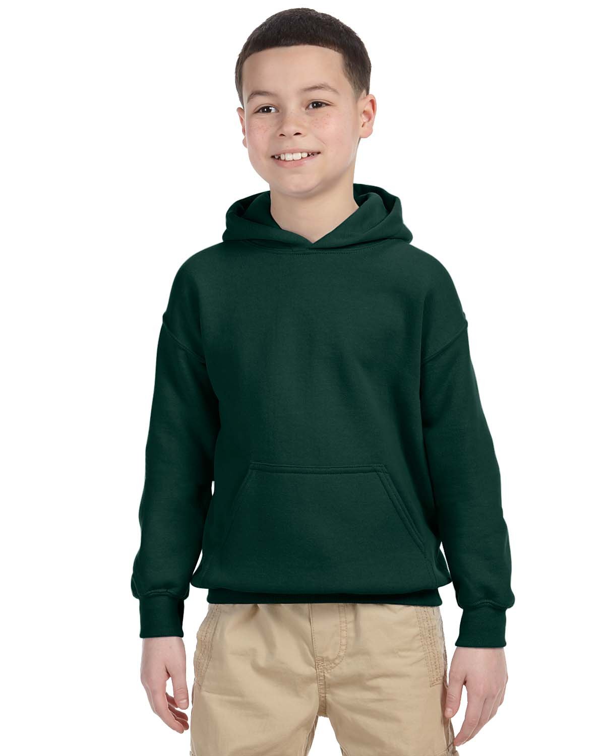 Gildan G185B Youth Heavy Blend 50/50 Hooded Sweatshirt (CR)