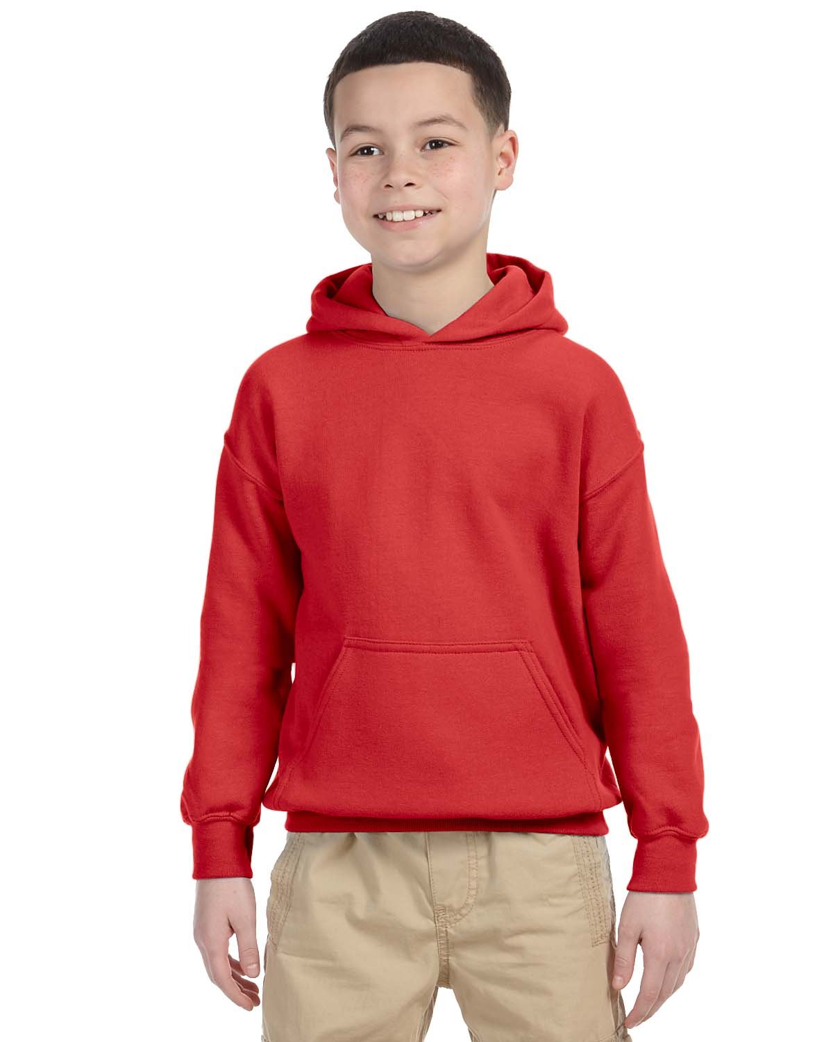 Gildan G185B Youth Heavy Blend 50/50 Hooded Sweatshirt (CR)