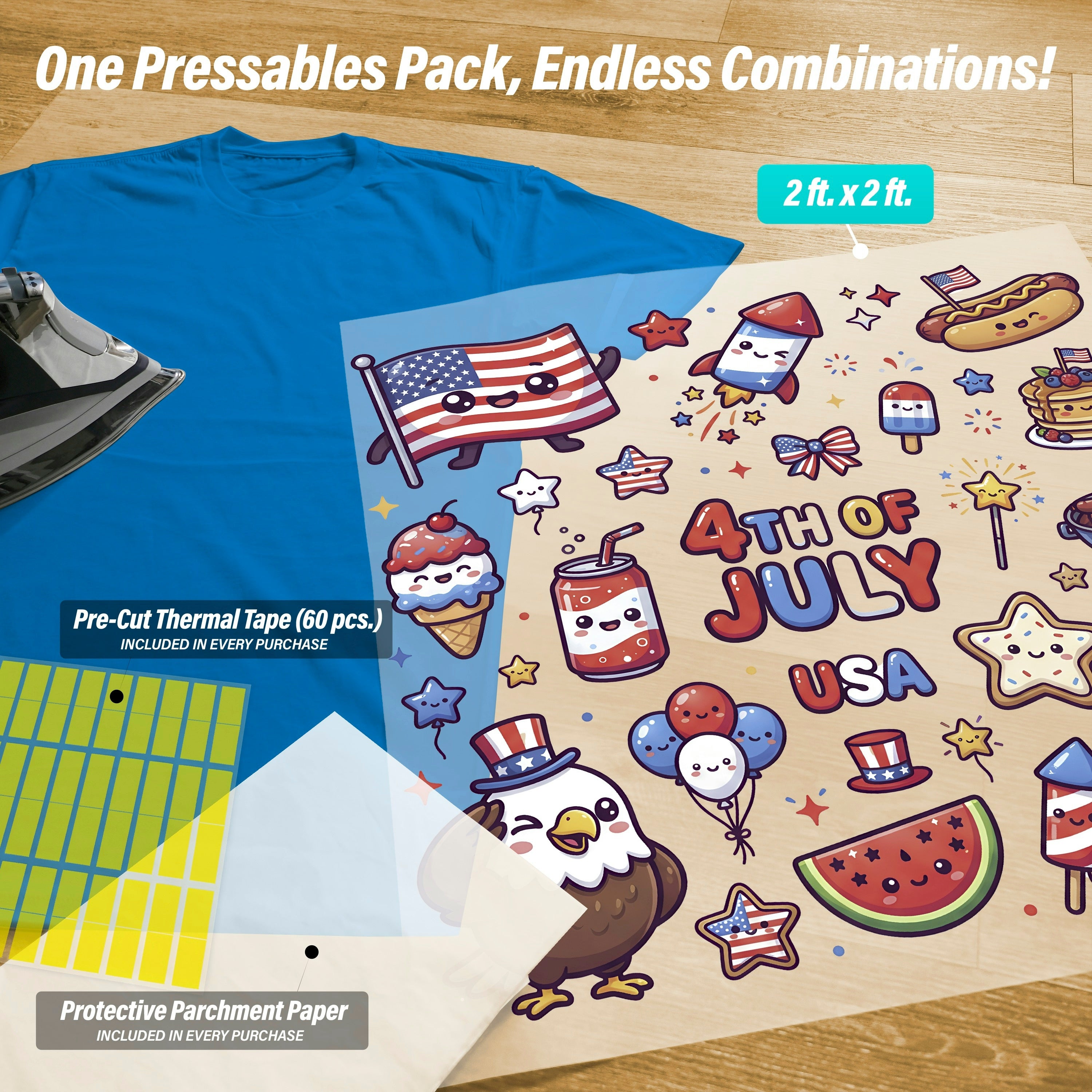 Patriotic Party Pressables Pack