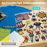4th of July Pressables Pack on shirt
