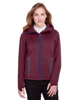 North End NE707W Ladies' Paramount Bonded Knit Jacket