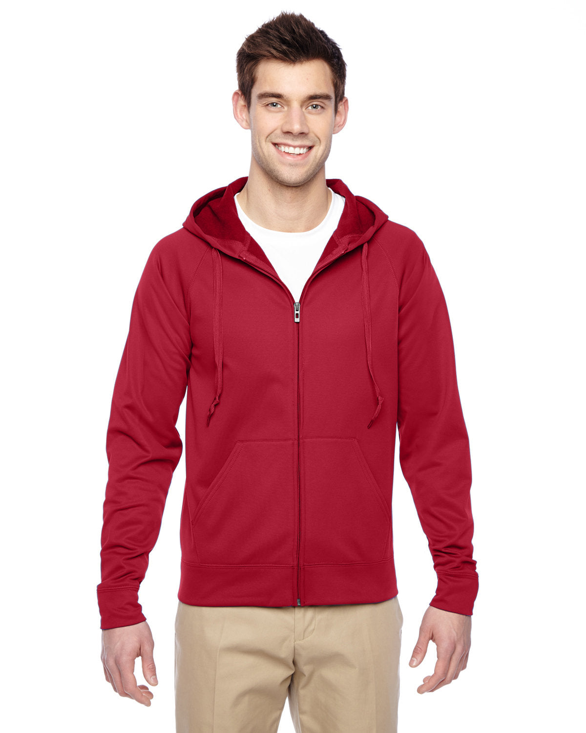 Jerzees PF93MR Adult 6 oz. DRI-POWER SPORT Full-Zip Hooded Sweatshirt