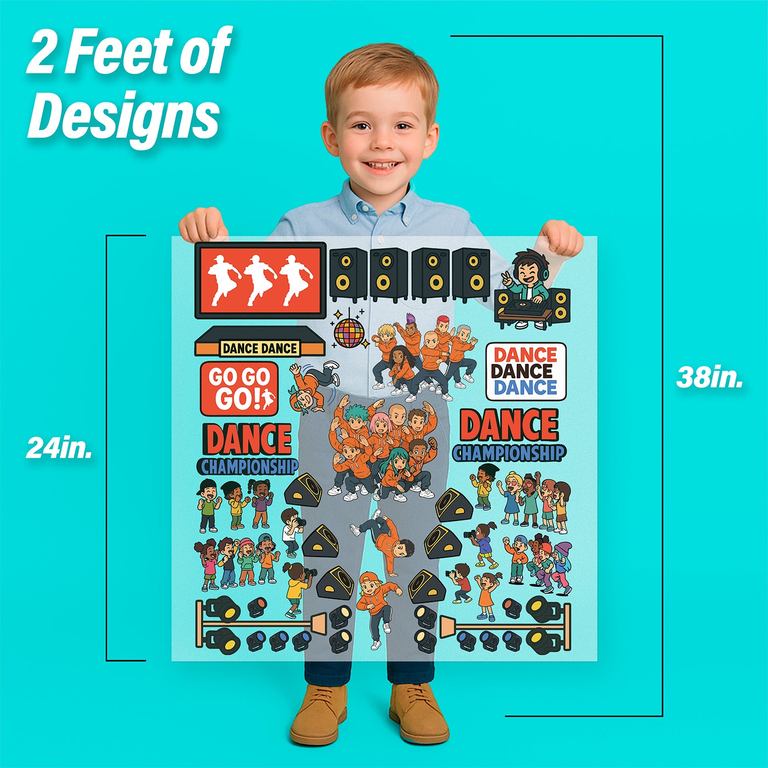 Build Your Own Dance Stage Pressables Pack