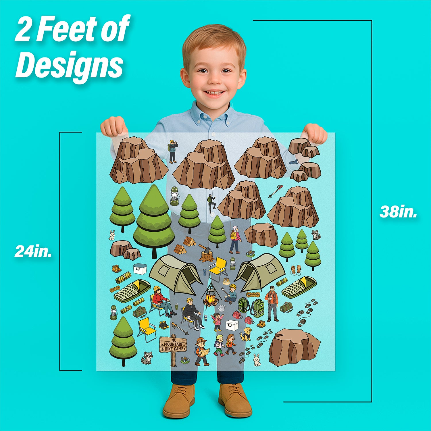 Build Your Own Mountain Hike Pressables Pack