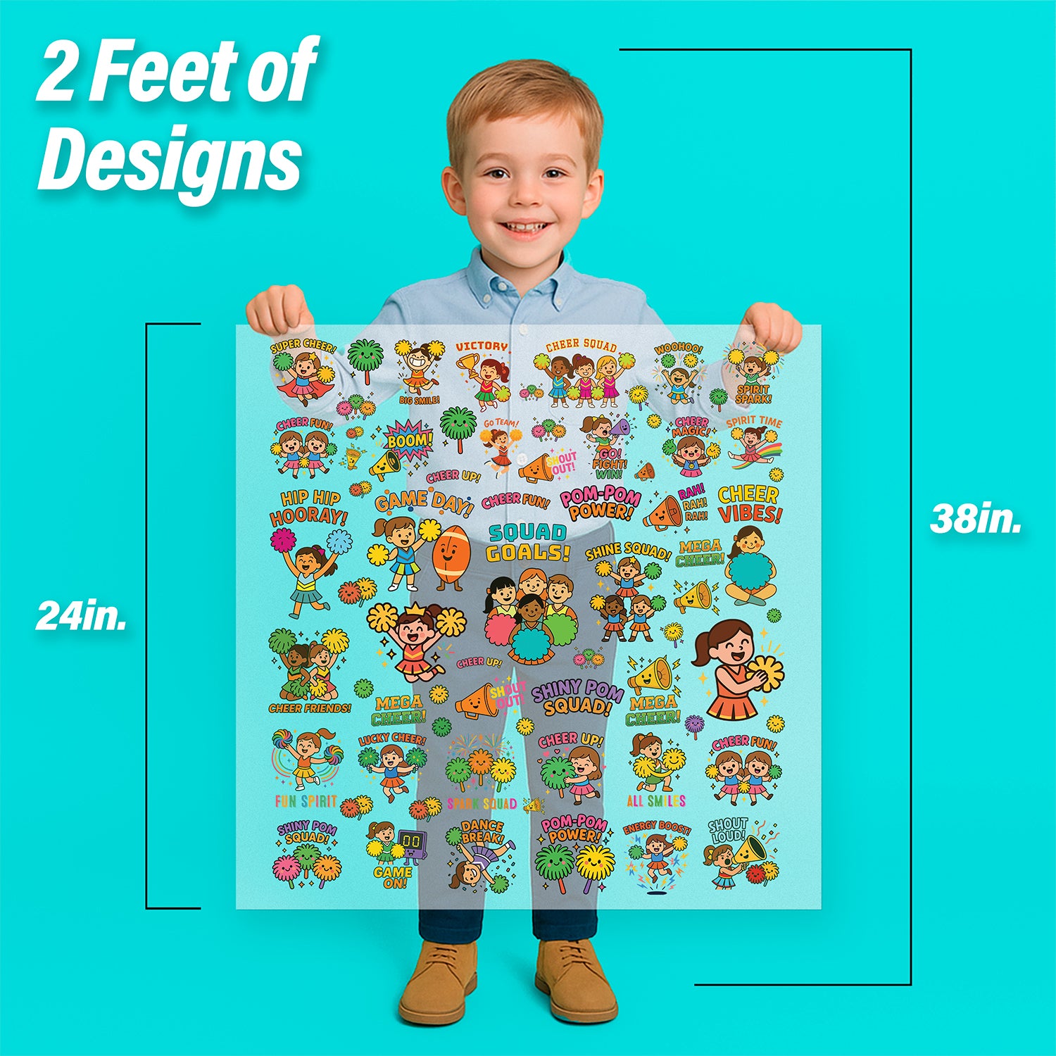 Cheerleading Pressables Pack