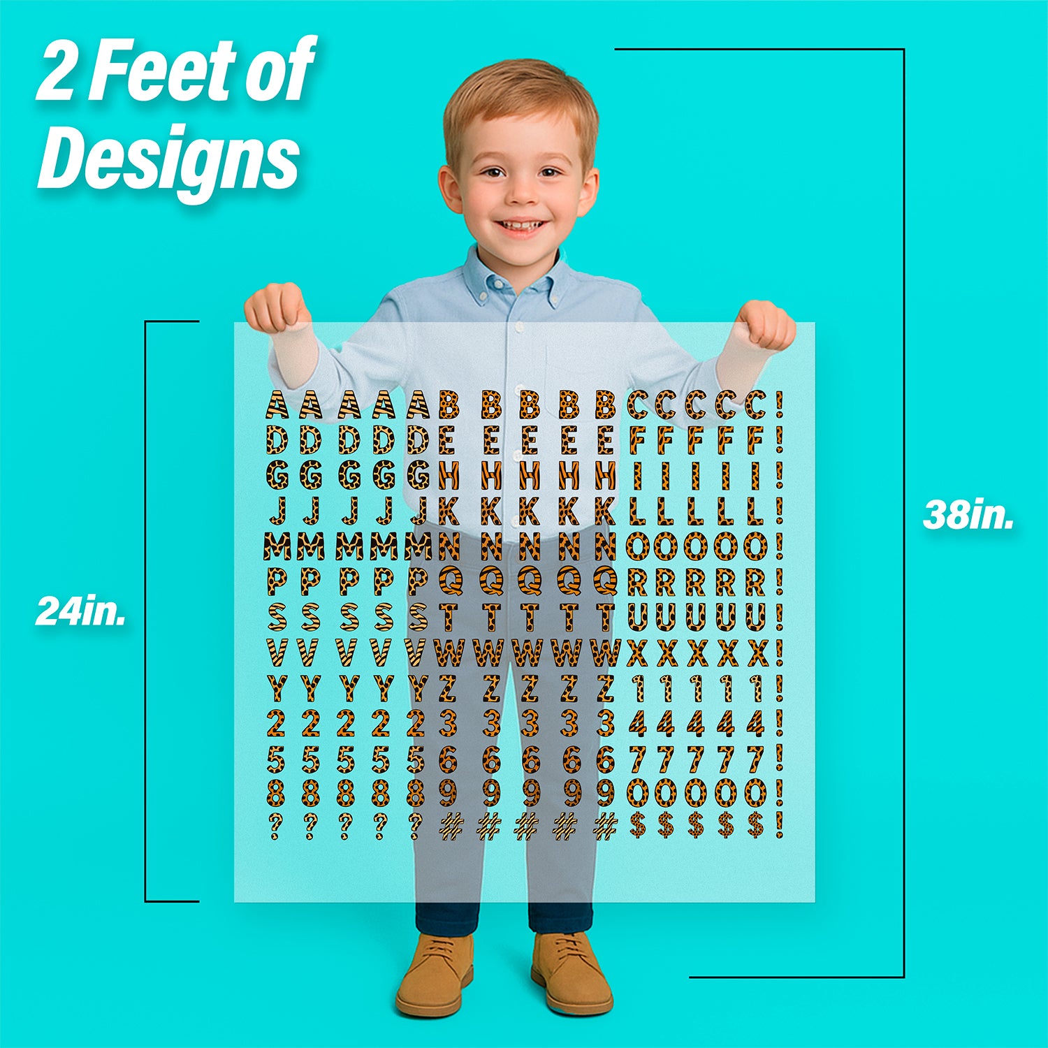 Animal Lettering Pressables Pack