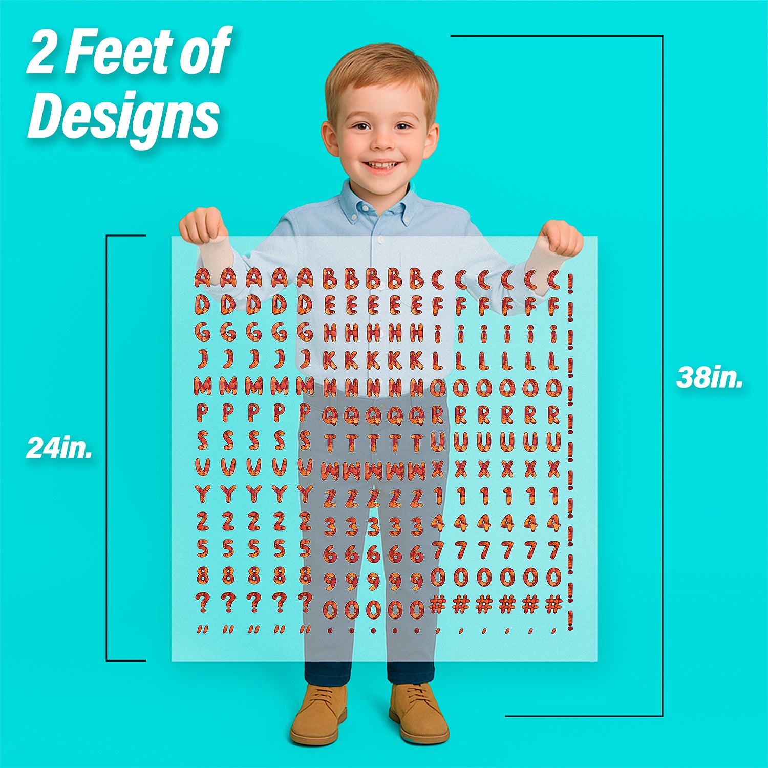 Autumn Lettering Pressables Pack