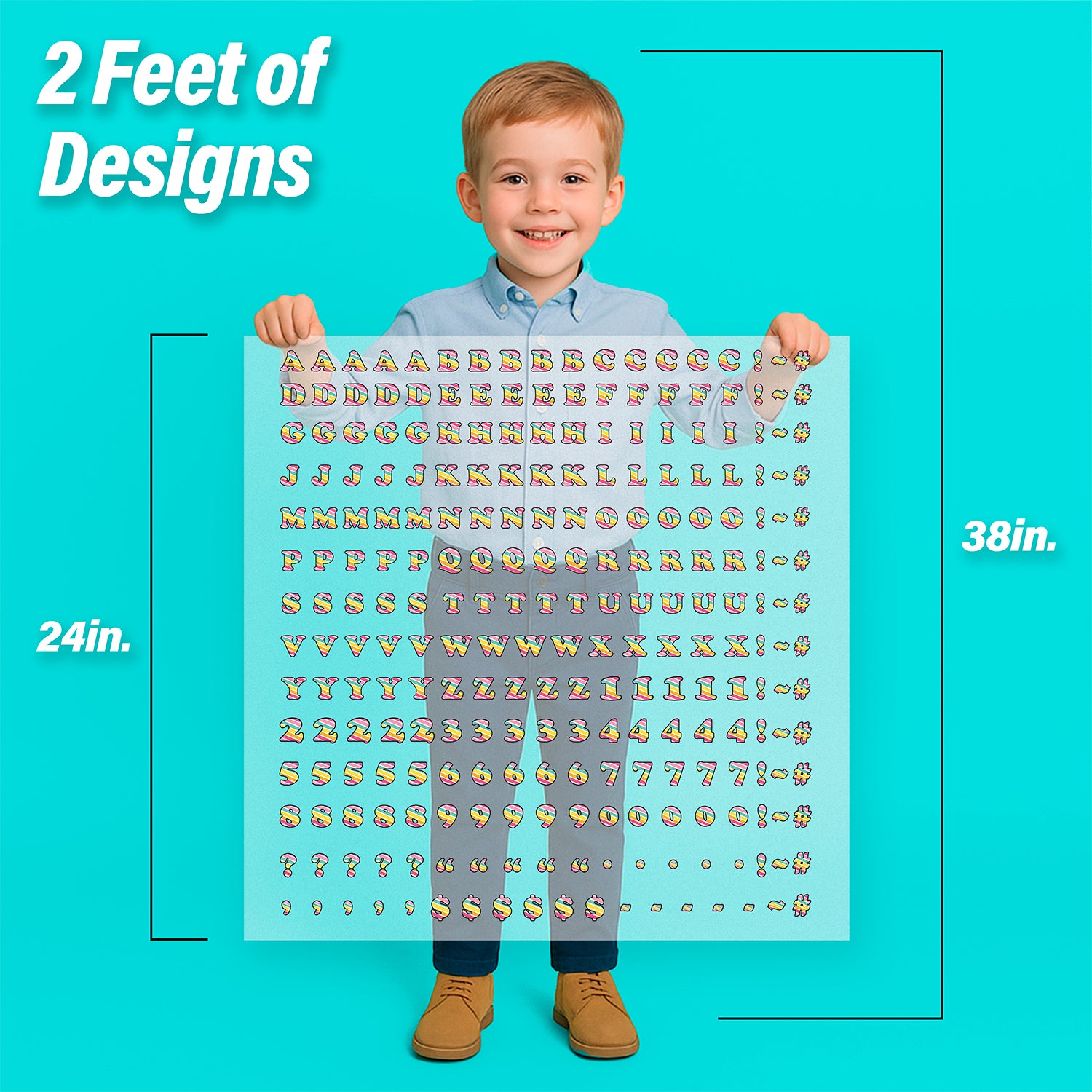 Candy Lettering Pressables Pack