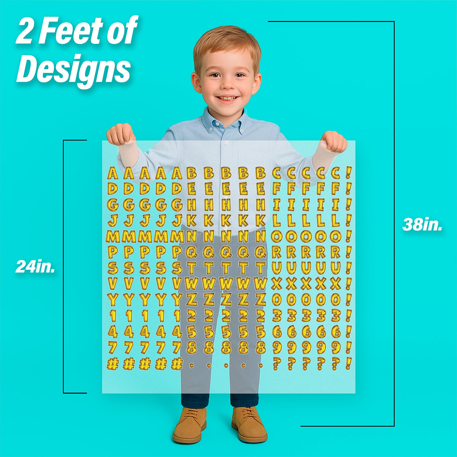 New Year's Lettering Pressables Pack