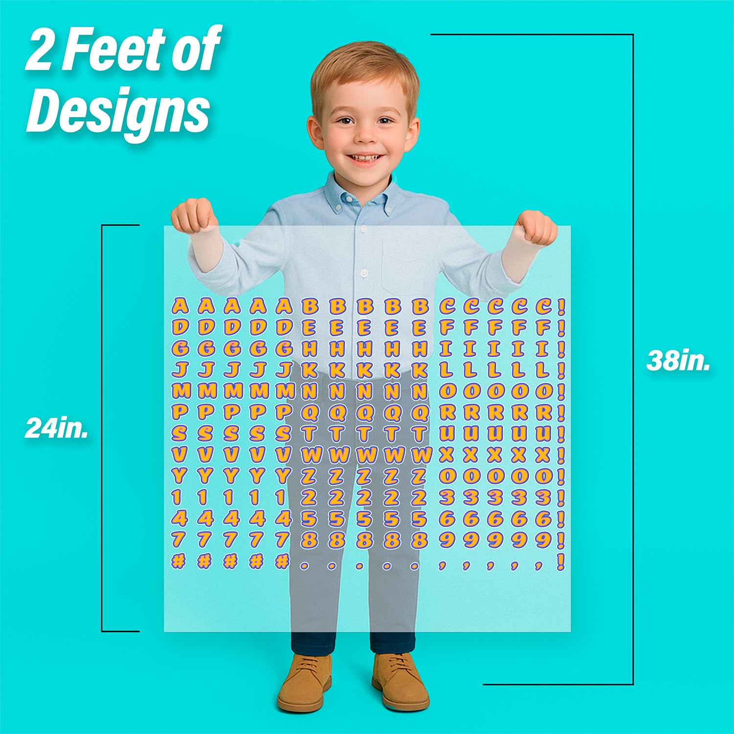 Summer Lettering Pressables Pack