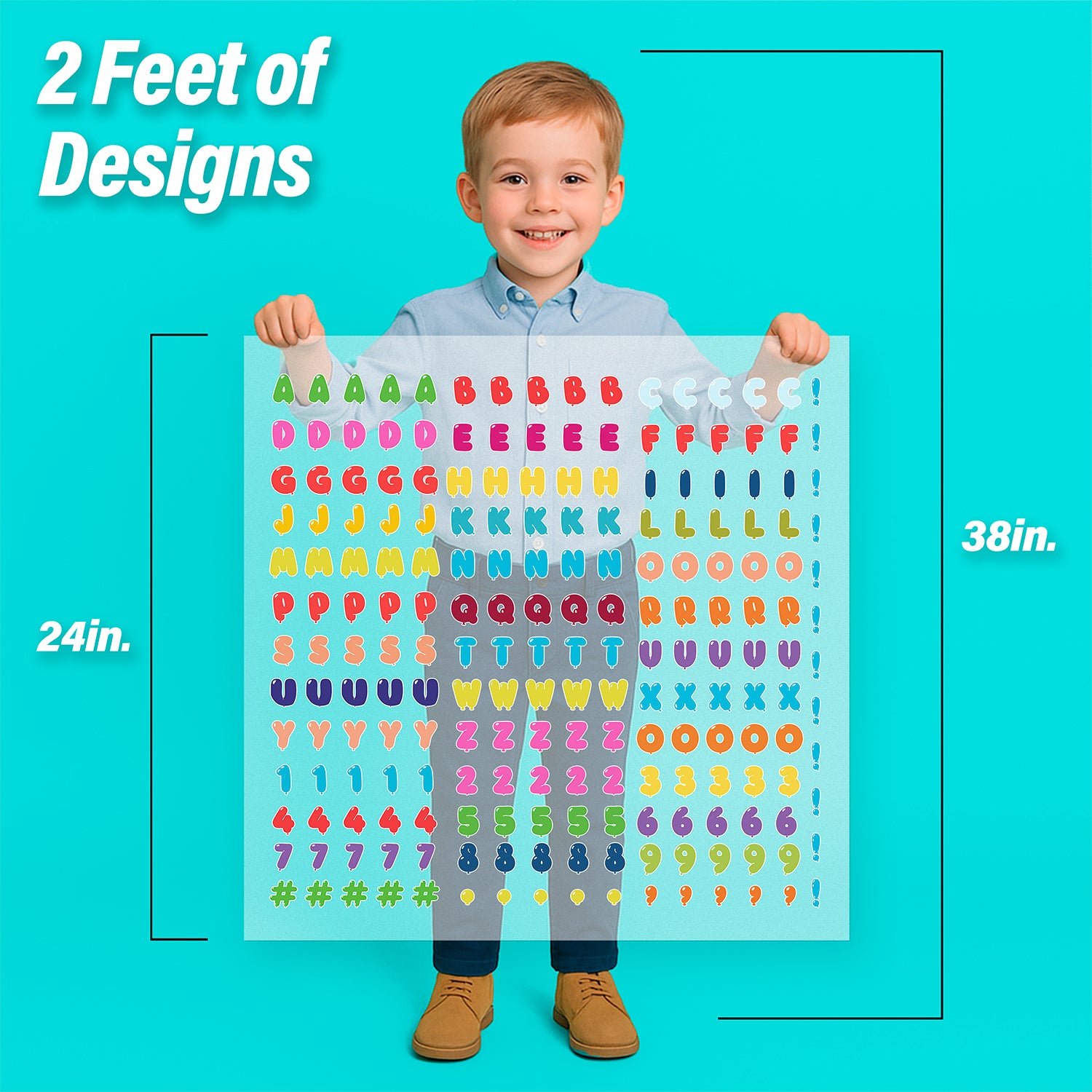 Party Lettering Pressables Pack