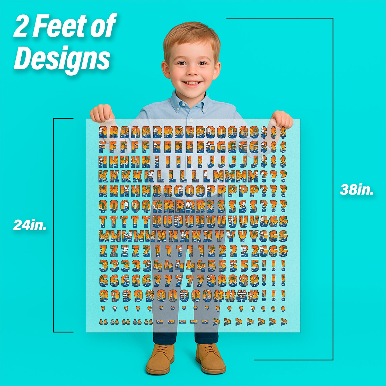 Sailing Lettering Pressables Pack