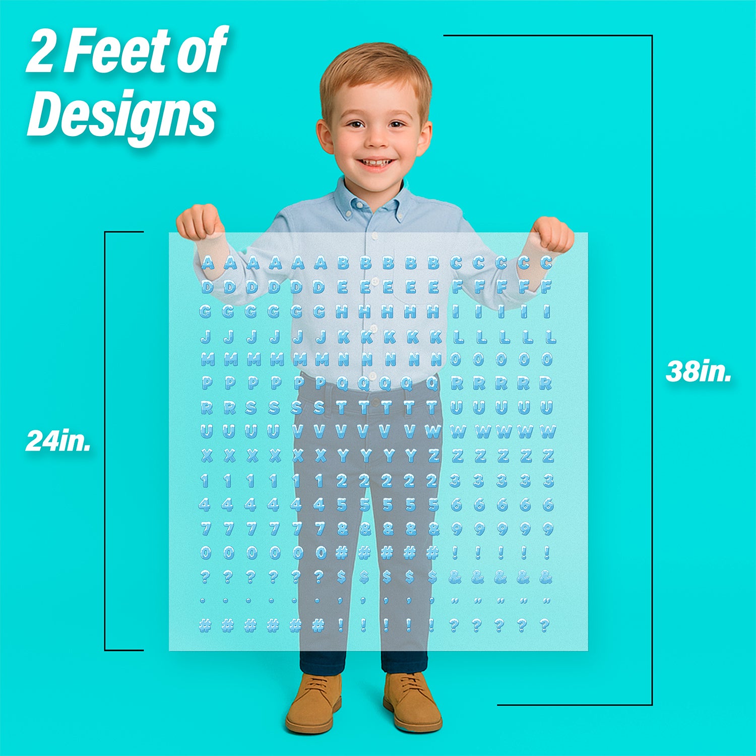 Snow Day Lettering Pressables Pack