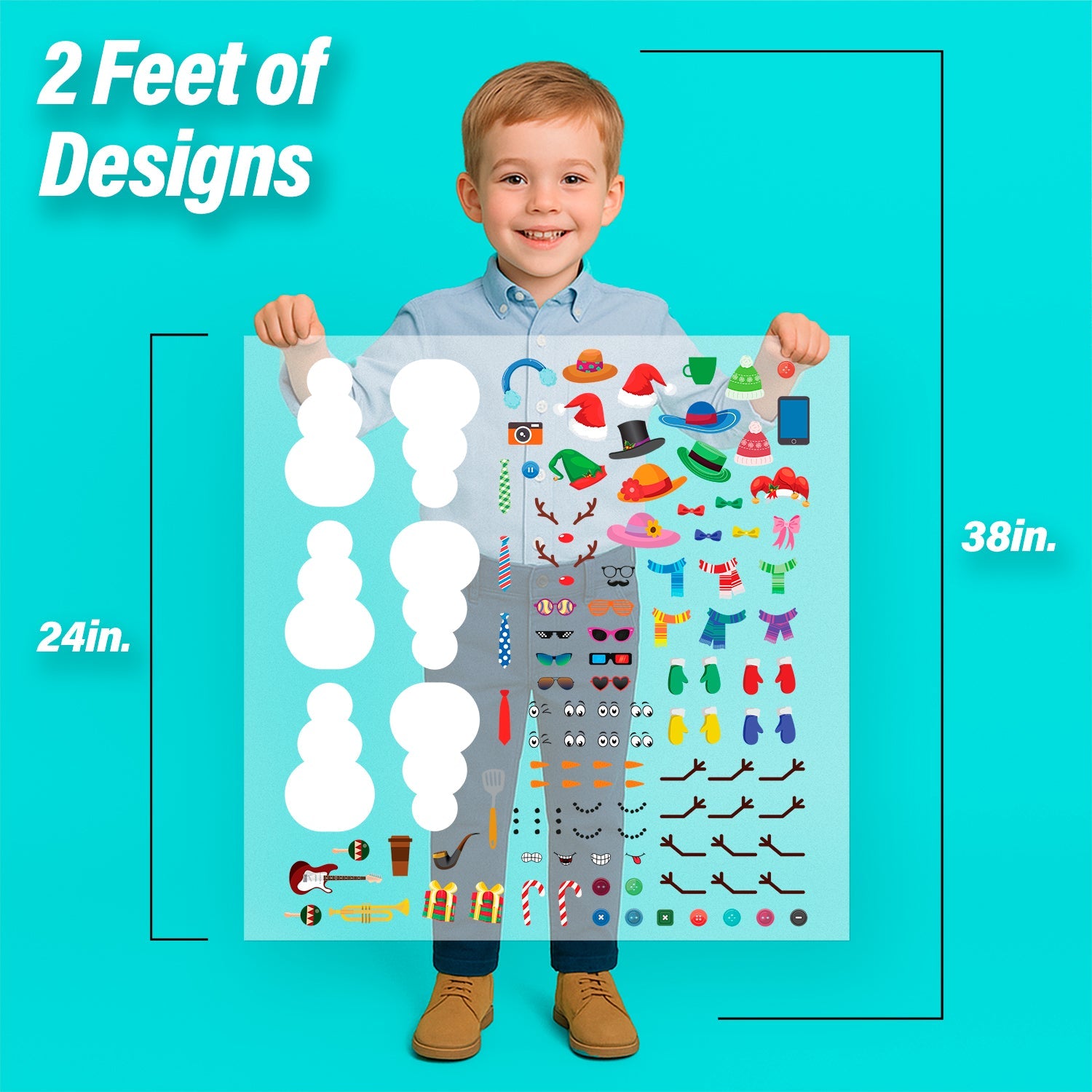 Build a Snowman Pressables Pack