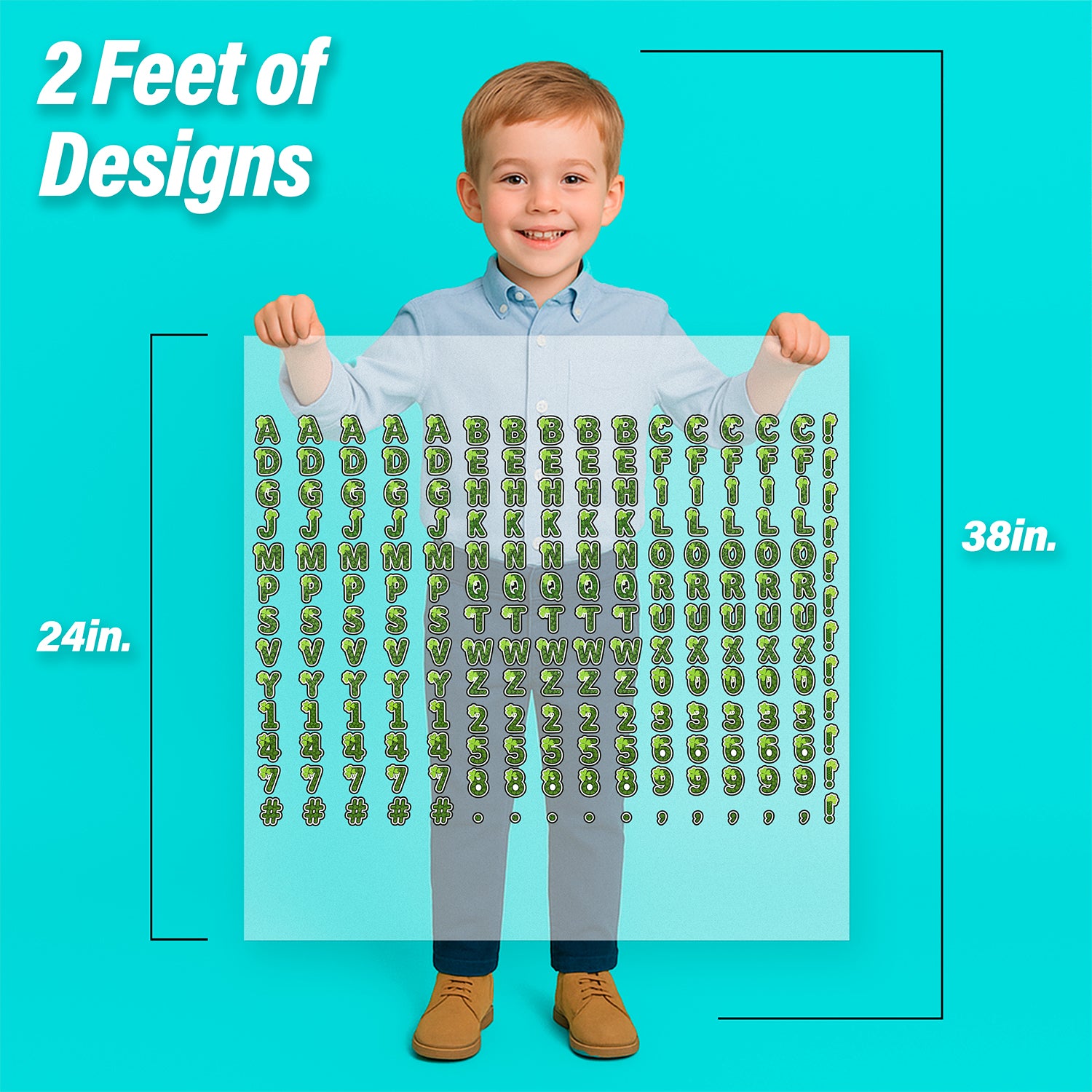 St. Patrick's Day Lettering Pressables Pack