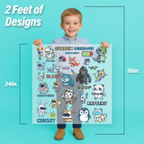 Cute Robot Animals Pressables Pack
