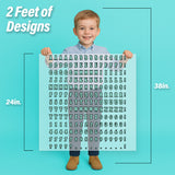 Christmas Vintage Letters & Symbols Pressables Pack