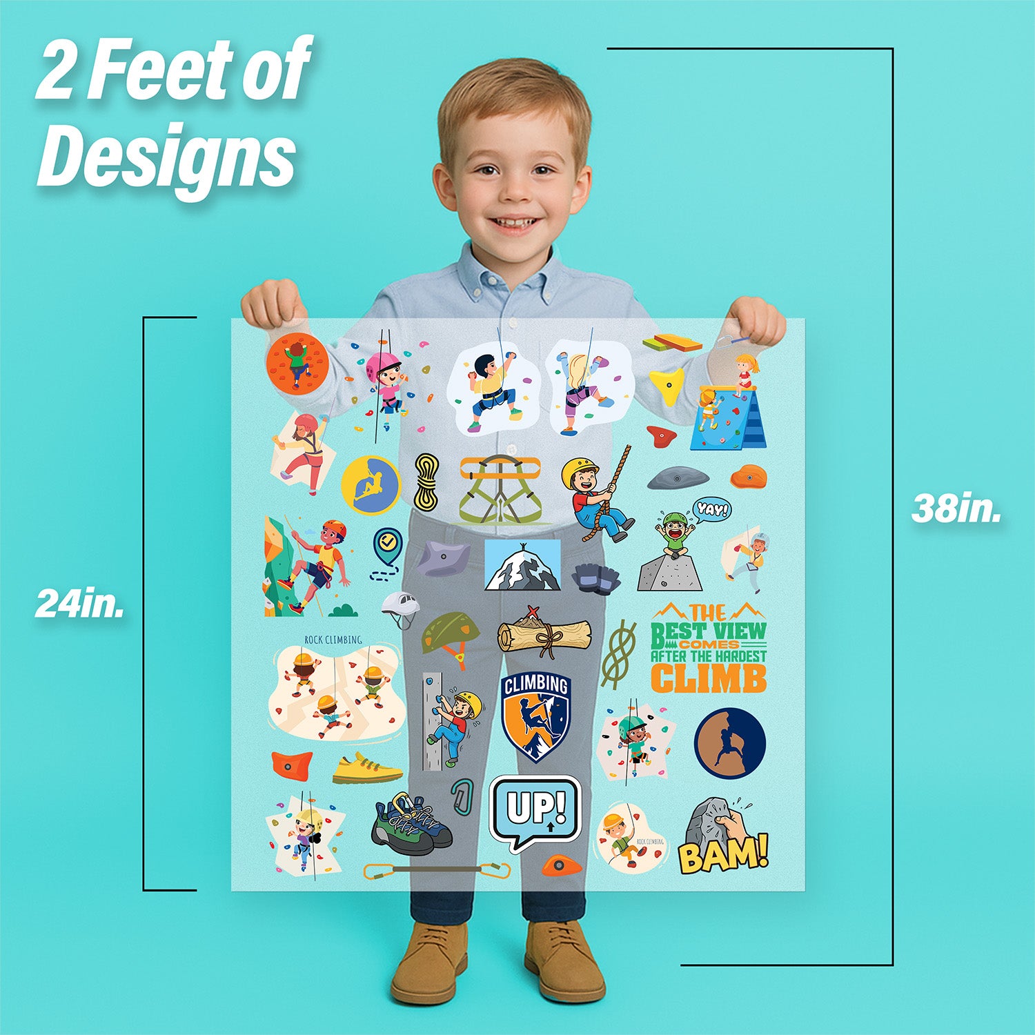 Rock Climbing Pressables Pack