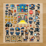 Build Your Own Police Station Pressables Pack