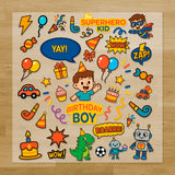 Birthday Boy Pressables Pack