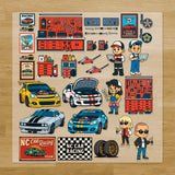 Build Your Own Car Garage Pressables Pack