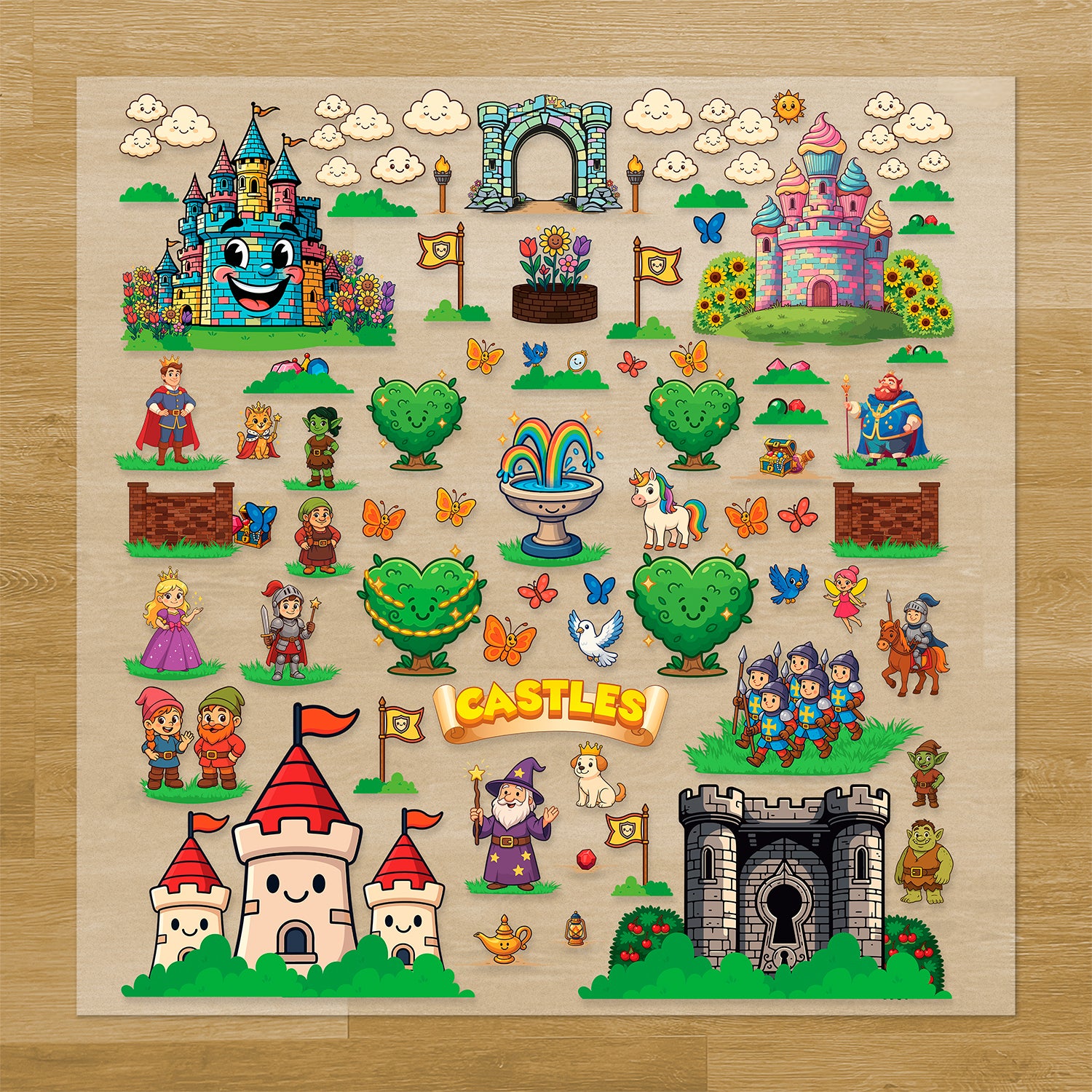 Build Your Own Castle Pressables Pack