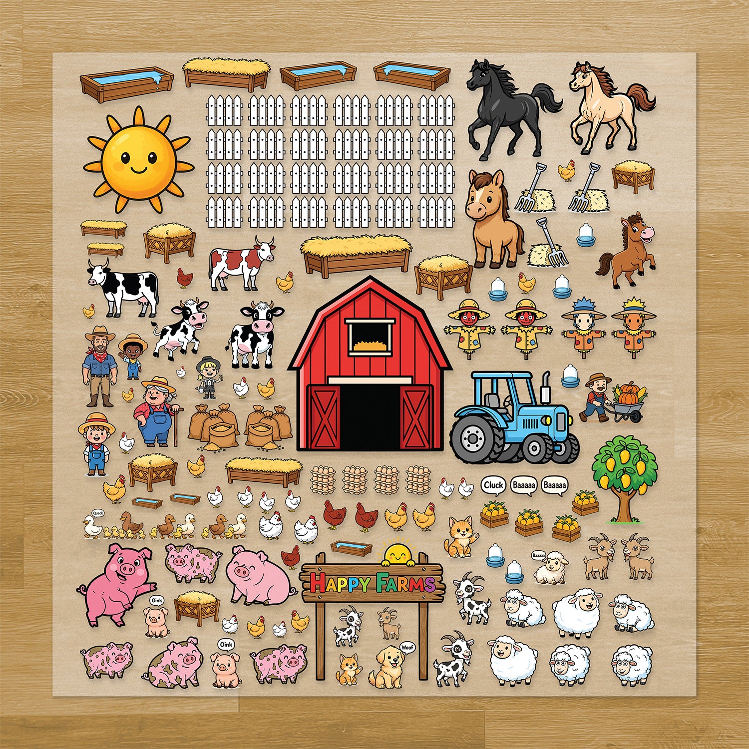 Build Your Own Farm Pressables Pack