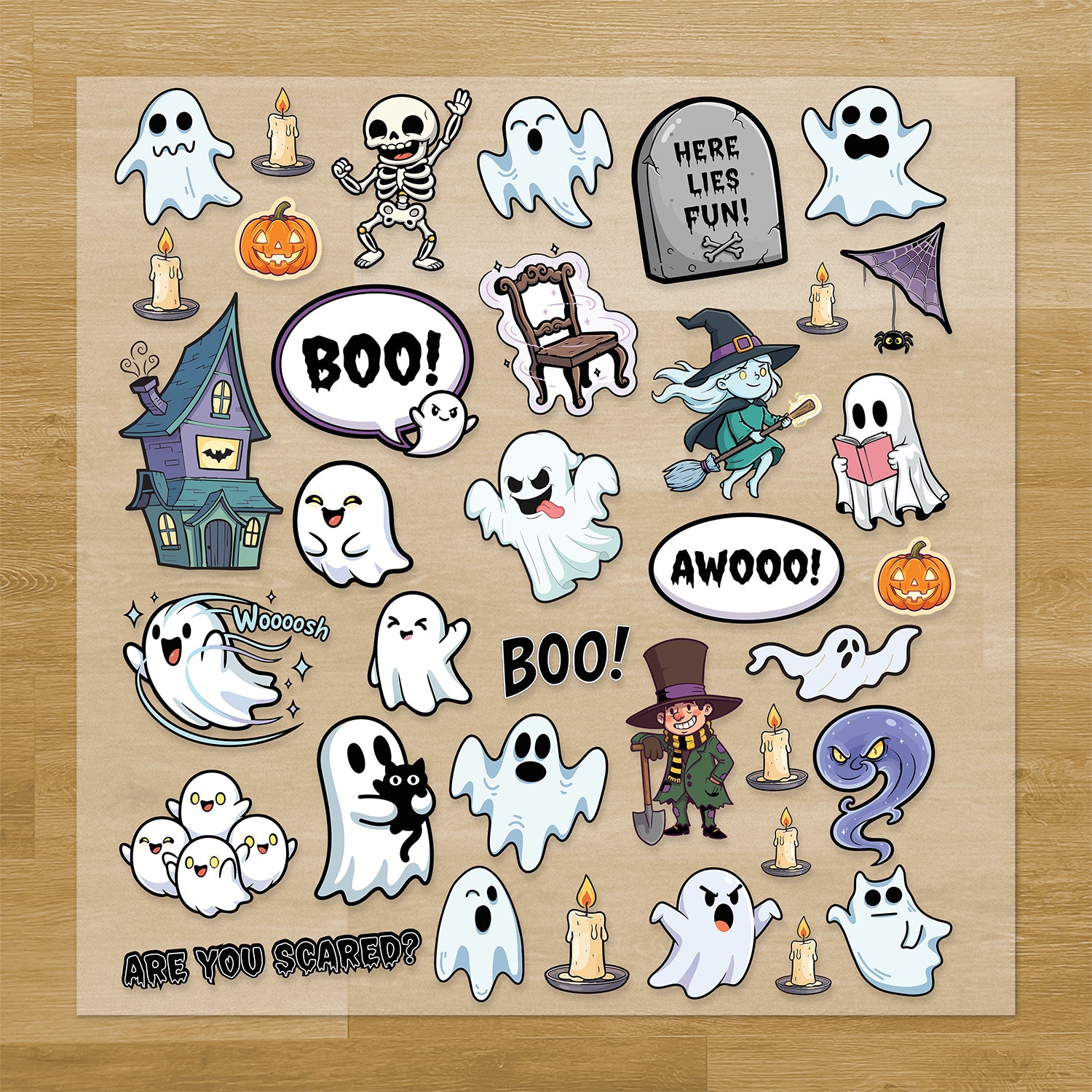 Ghosts Pressables Pack