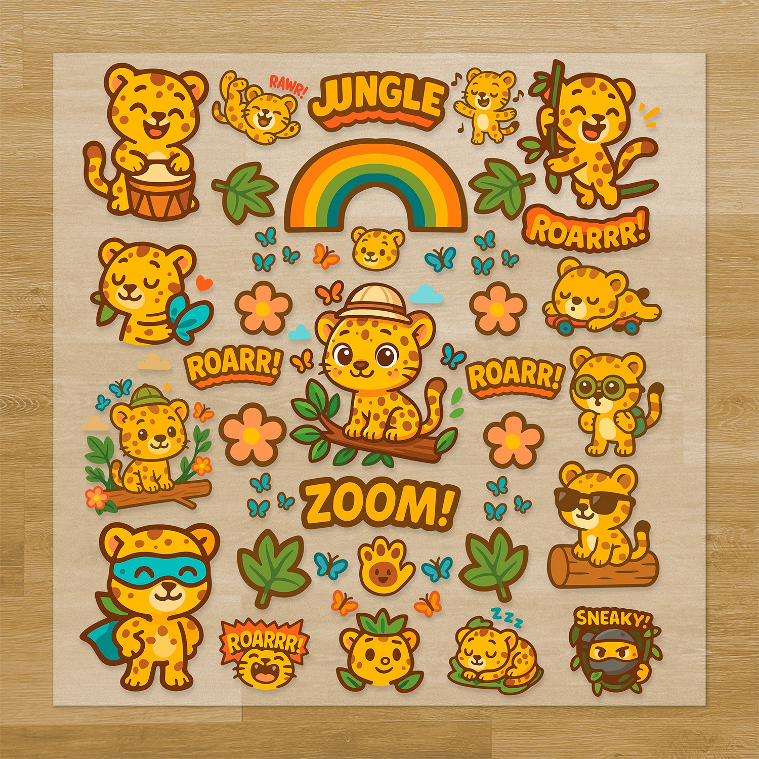 Leopard Pressables Pack