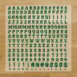 Cactus Lettering Pressables Pack