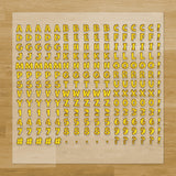 New Year's Lettering Pressables Pack