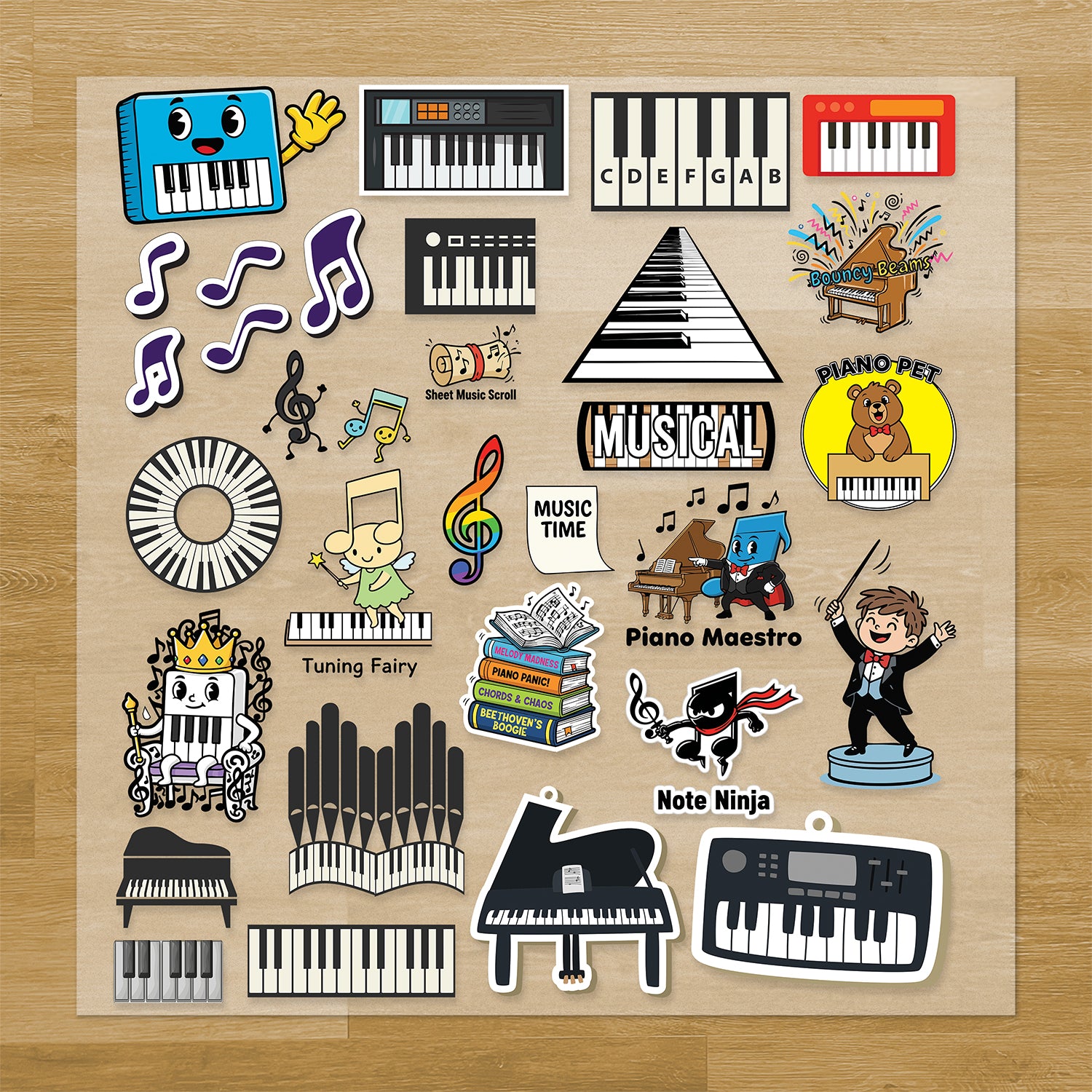 Piano Pressables Pack