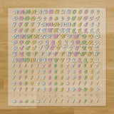 Spring Lettering Pressables Pack