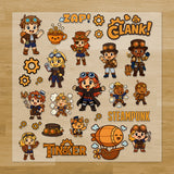 Steampunk Pressables Pack