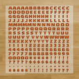 Woodland Lettering Pressables Pack