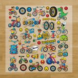 Biking Pressables Pack