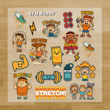 Fitness & Training Pressables Pack