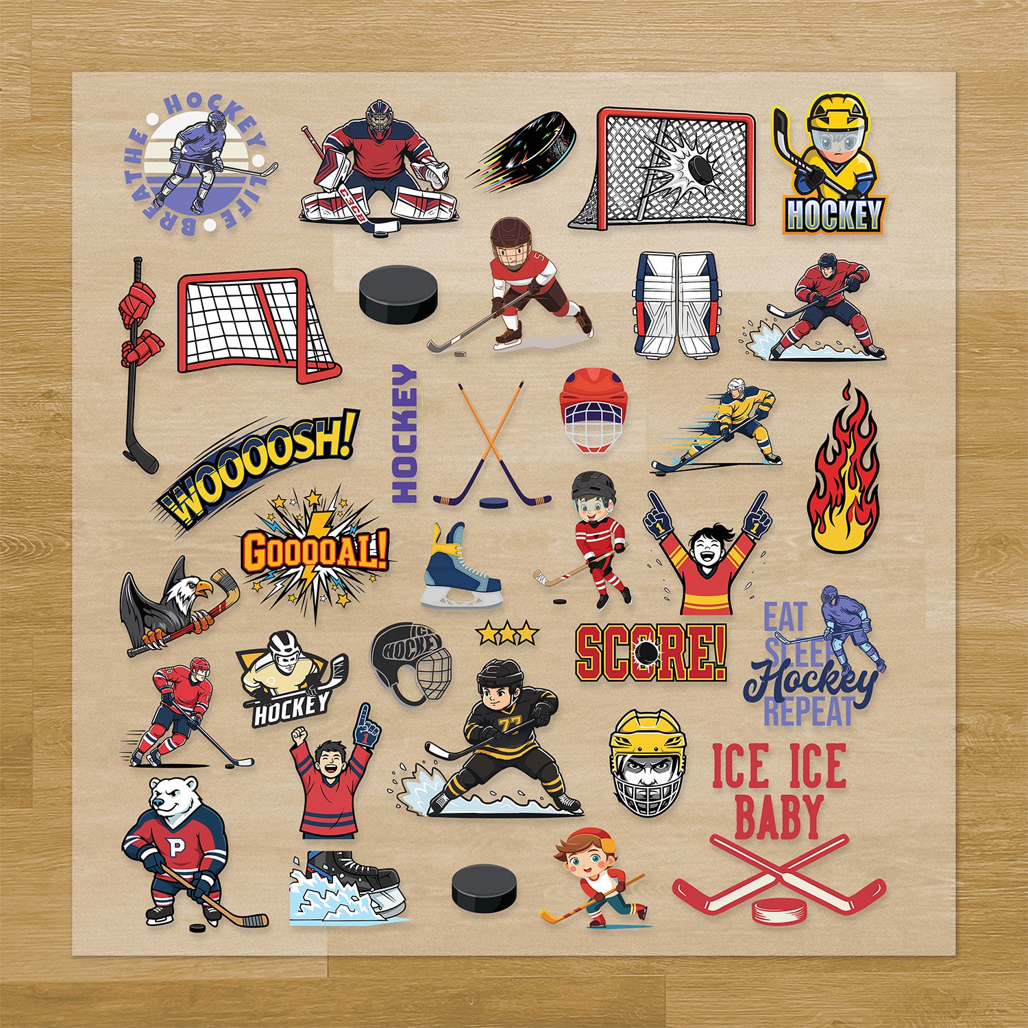 Hockey Pressables Pack