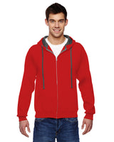 Fruit of the Loom SF73R Adult SofSpun Full-Zip Hooded Sweatshirt