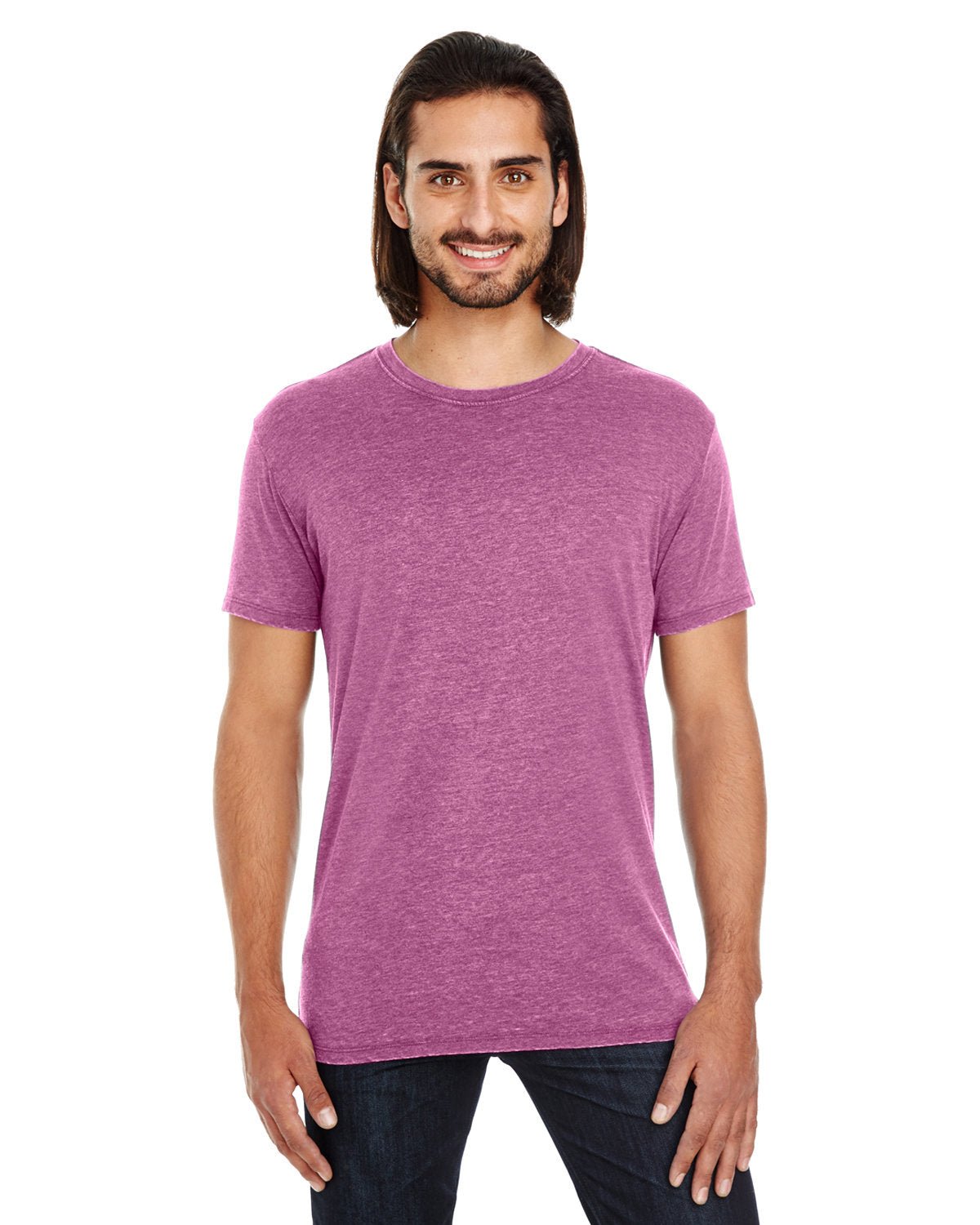 Threadfast Apparel 108A Unisex Vintage Dye Short - Sleeve T-Shirt - Ninja Transfers