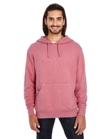 Threadfast Apparel 321H Unisex Triblend French Terry Hoodie - Ninja Transfers