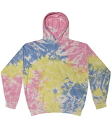 Tie - Dye CD877 Adult Tie - Dyed Pullover Hooded Sweatshirt - Ninja Transfers