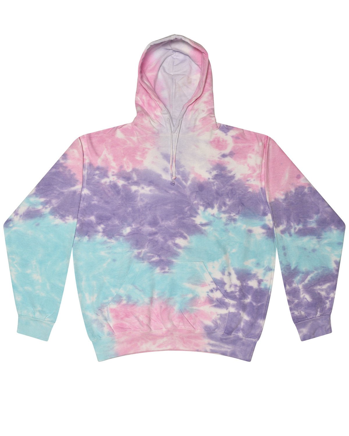 Tie - Dye CD877 Adult Tie - Dyed Pullover Hooded Sweatshirt - Ninja Transfers