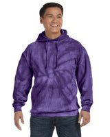 Tie - Dye CD877 Adult Tie - Dyed Pullover Hooded Sweatshirt - Ninja Transfers