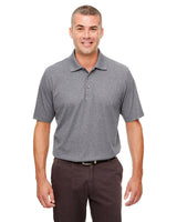 UltraClub UC100 Men's Heathered Piqu Polo