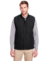 UltraClub UC709 Men's Dawson Quilted Hacking Vest