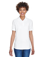 UltraClub 8414 Ladies' Cool & Dry Elite Performance Polo - Ninja Transfers