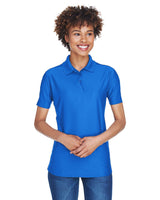 UltraClub 8414 Ladies' Cool & Dry Elite Performance Polo - Ninja Transfers