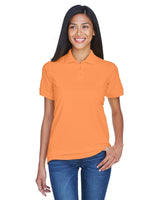 UltraClub 8530 Ladies' Classic Piqu Polo - Ninja Transfers
